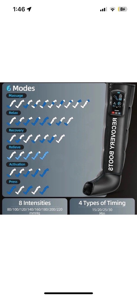 Yinggg Compression Recovery Boots.