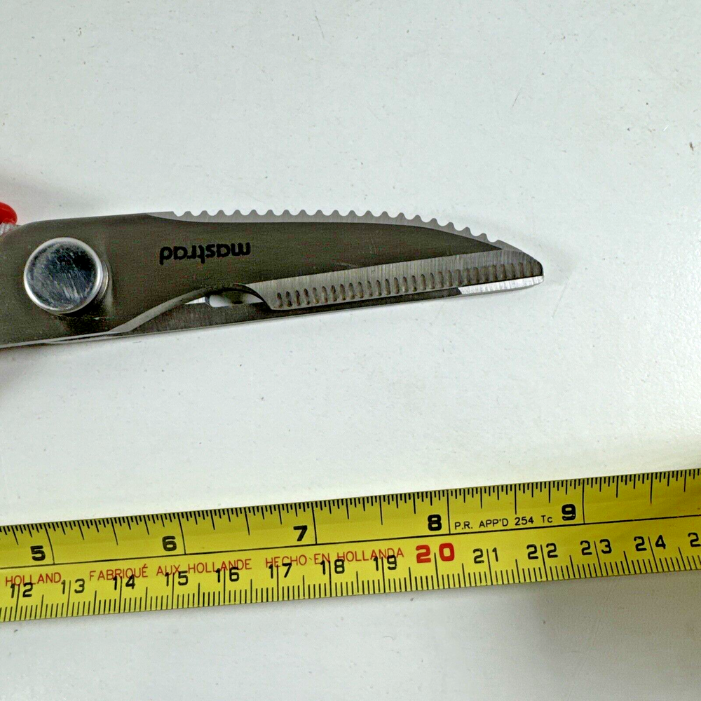 Mastrad Multifunctional Scissors with Magnetic Holder Kitchen Scissors