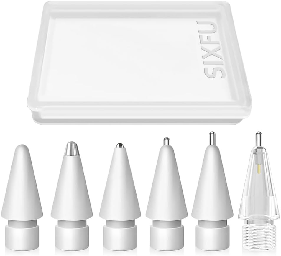 Replacement Pencil Tips for Apple Pencil, Multiple Durable Ipencil Tip Nibs Acce