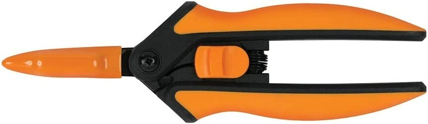 Fiskars Non-Stick Micro-Tip Pruning Snips NEW