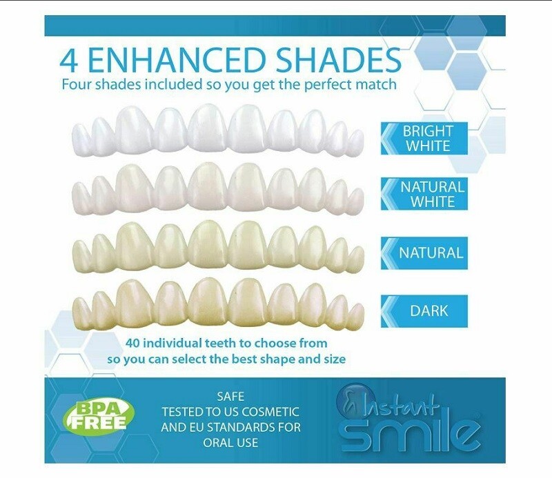 Instant Smile Complete Your Smile Tooth Replacement Kit fix missing teeth