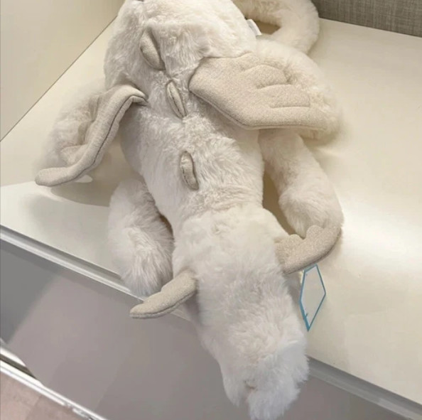 Jellycat SNOW DRAGON Soft Plush Toy