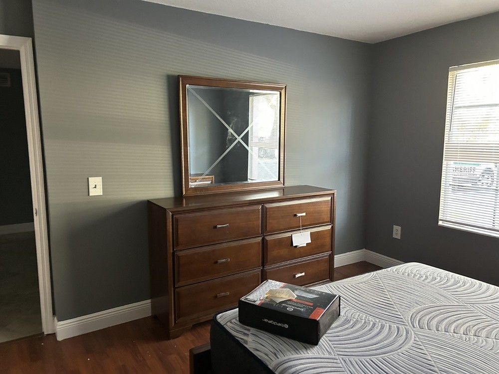 Full Bedroom Set - Dark Cherry