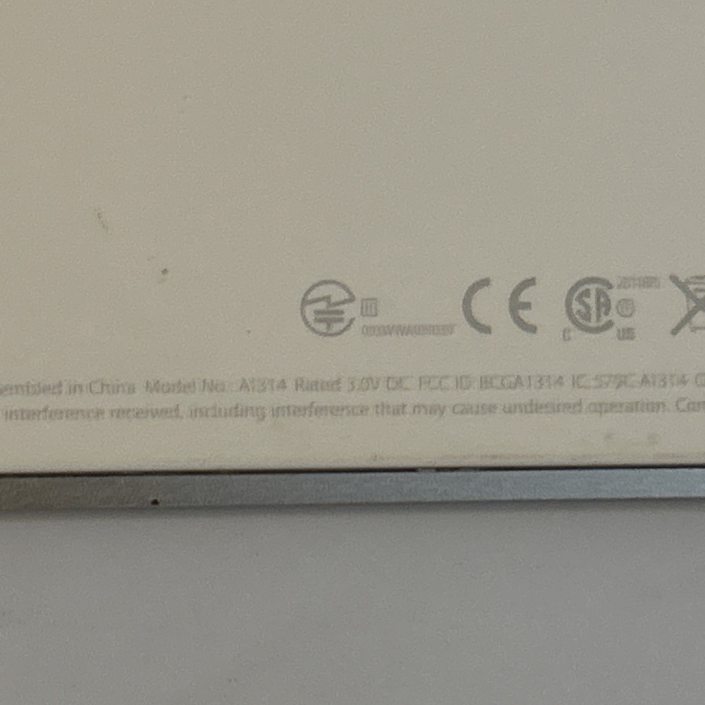 Apple A1314 Wireless Keyboard