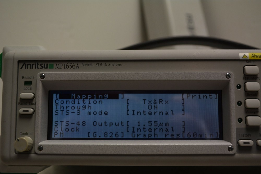 ANRITSU MP1656A Portable STM-16 Analyzer_ PRE OWNED