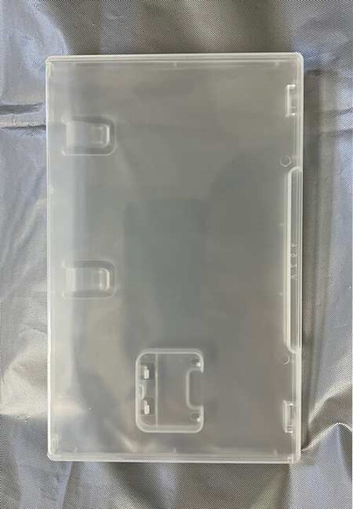 50 PCS Standard Replacement Game Case for Nintendo Switch, Clear