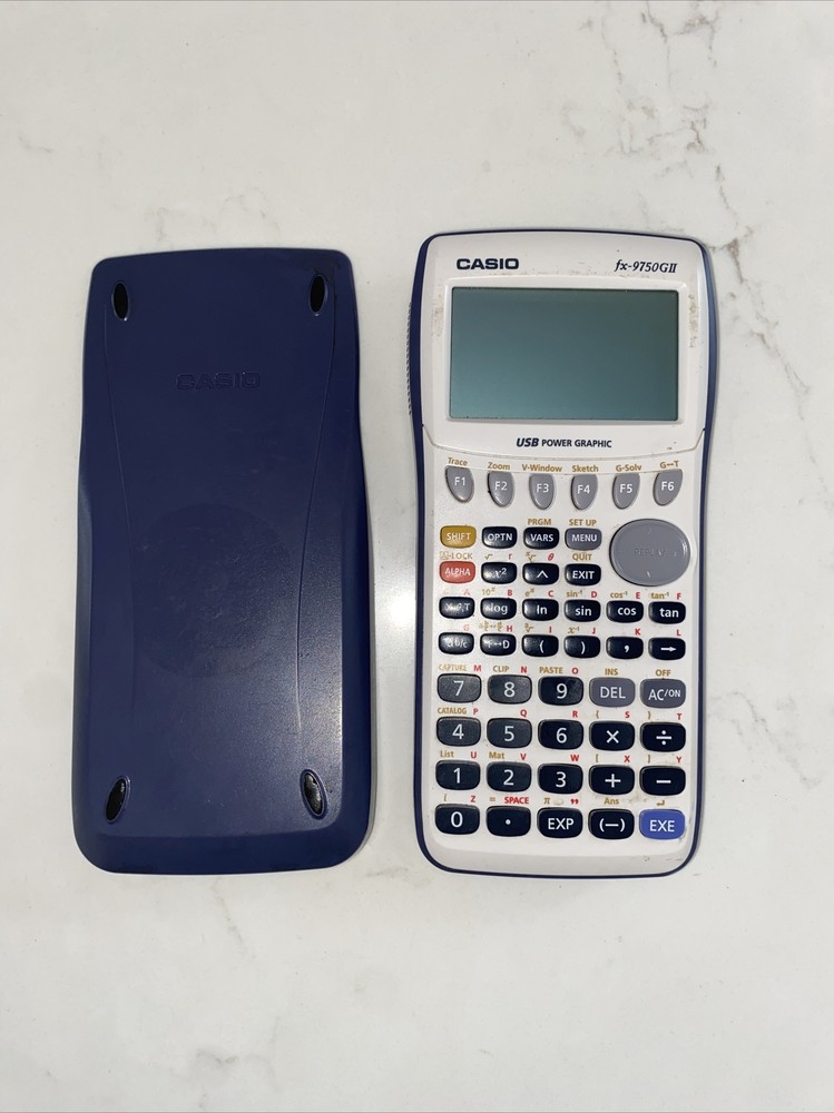 Casio fx-9750GII Graphic Graphing Calculator WORKING