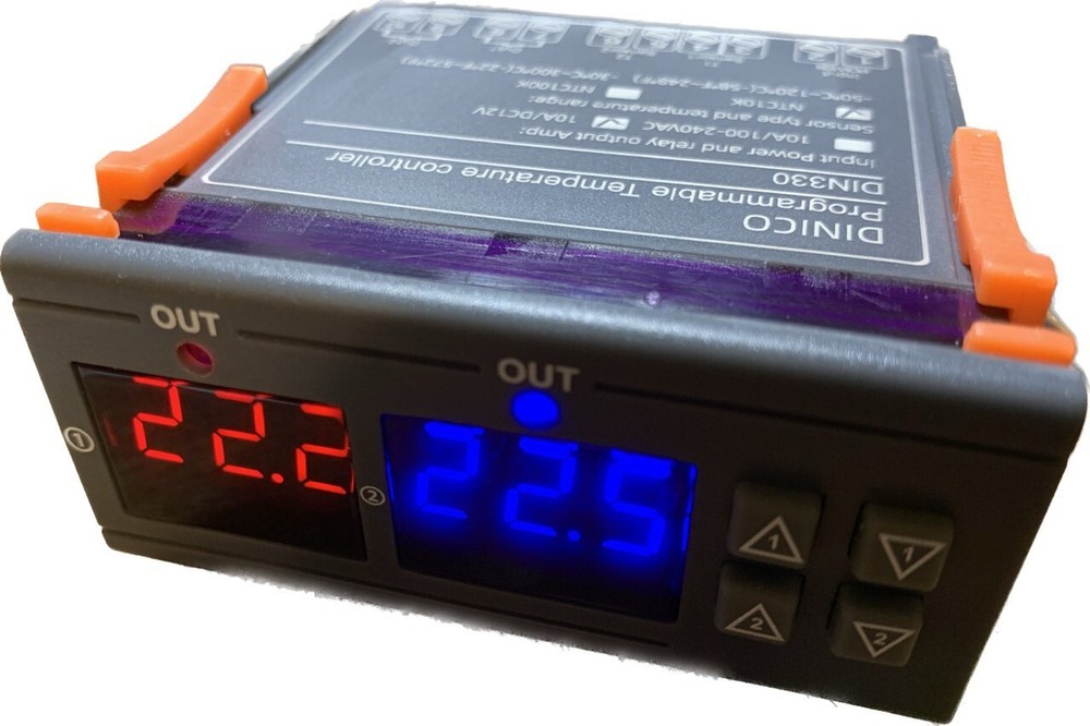 DIGITAL TEMPERATURE CONTROLLER GAUGE ALARM ENGINE WATCH DOG OVER HEATING SENSOR