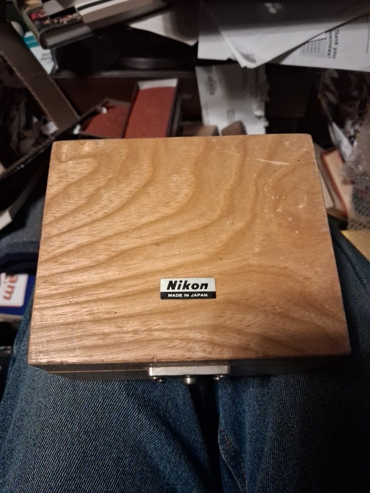 Nikon Microflex Wooden Box
