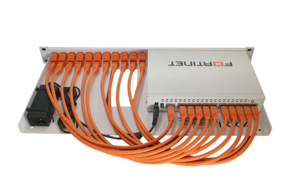 Fortinite Fortigate 60E Network Security Firewall w/ Rack Mountable kit | FG-60E