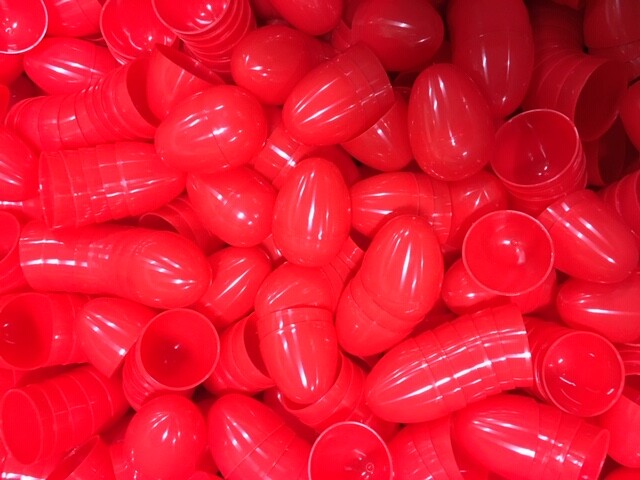 U Choose Colors! 100 Empty Easter Eggs Vending Capsules Vending Machine 2 inch