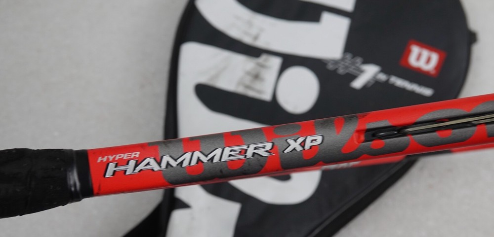 WILSON HYPER HAMMER HXP TENNIS RACKET RED W/CASE
