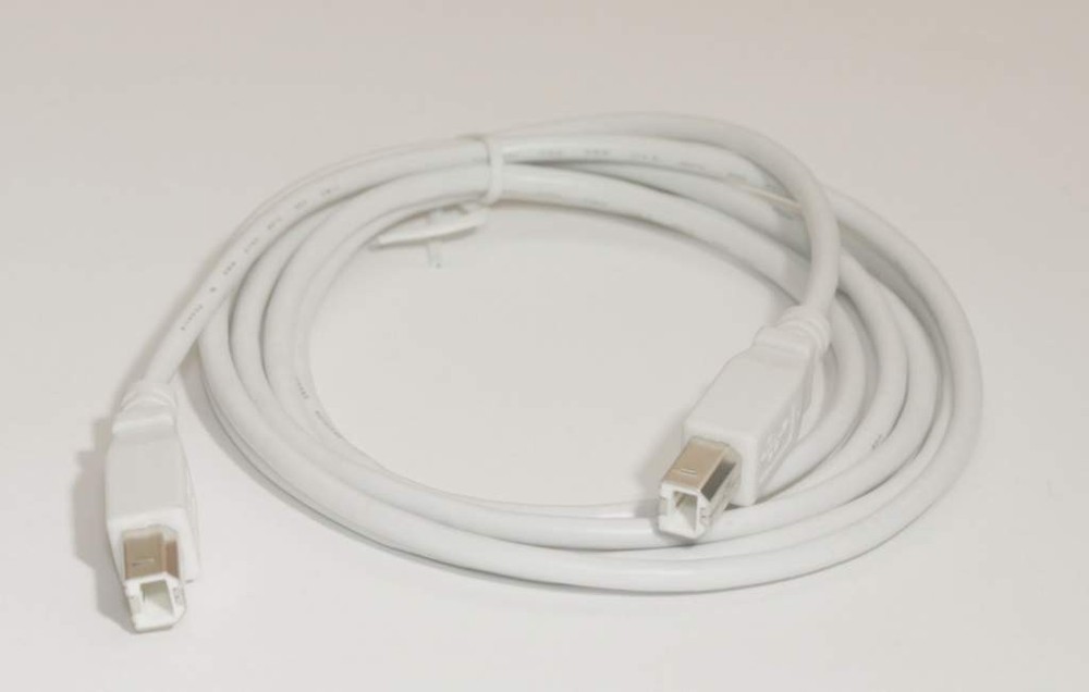 USB 2.0 Cable Type-B Male to Type-B Male 6Ft