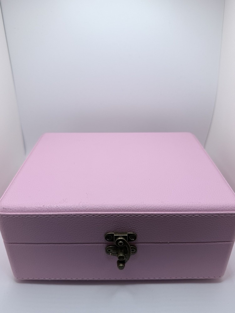 CD Player Portable Bluetooth, Pink Retro CD Player Leather