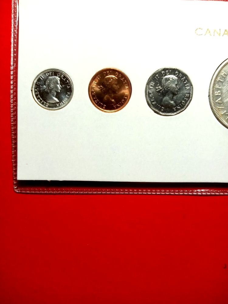 1959 Canadian coin set
