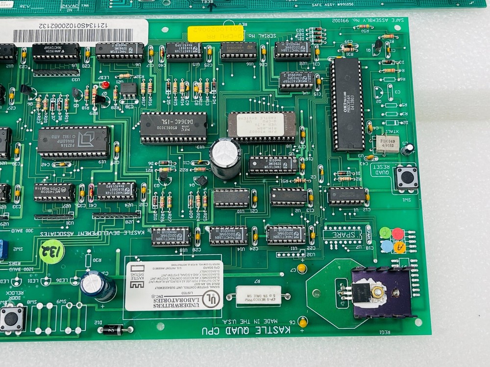 Kastle Systems Kastle Quad Interface-II, Kastle Quad CPU / USED