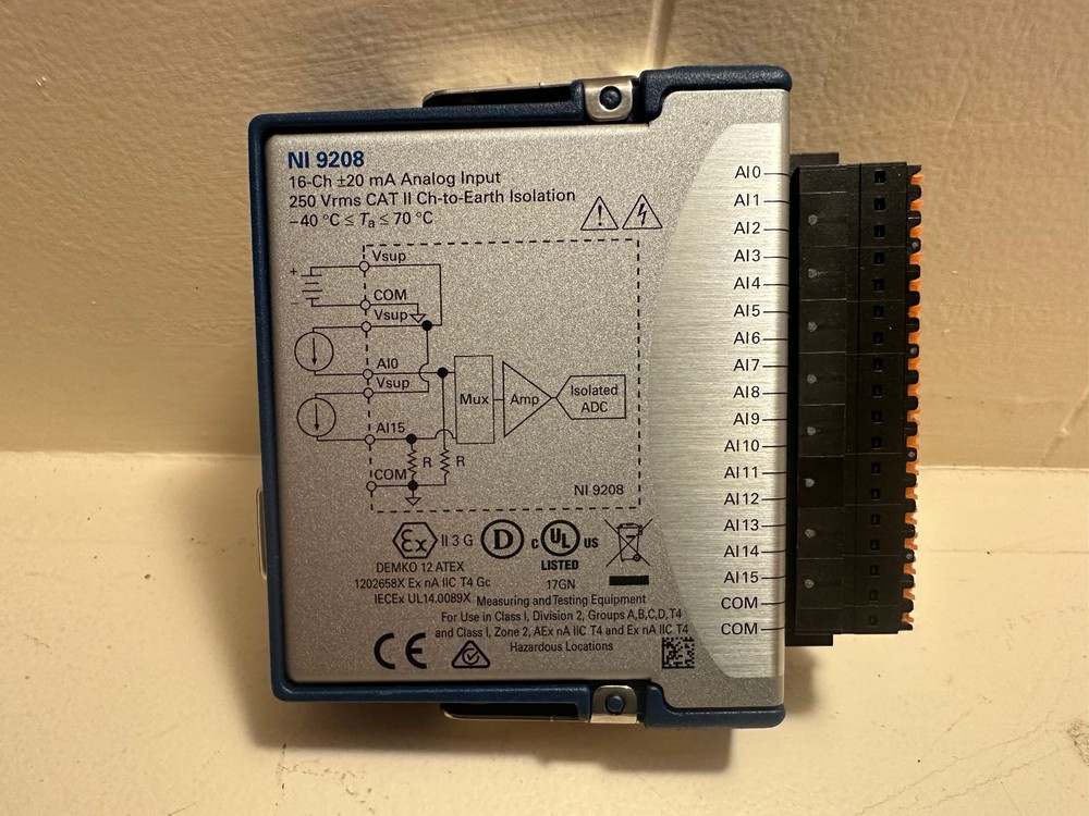 National Instruments NI-9208 Current Input Module