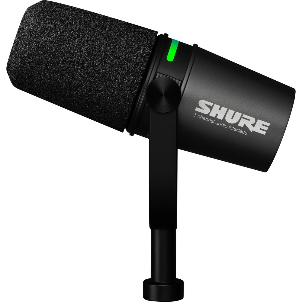 Shure MV7i Dynamic USB Podcast Microphone w/ Built-In Audio Interface