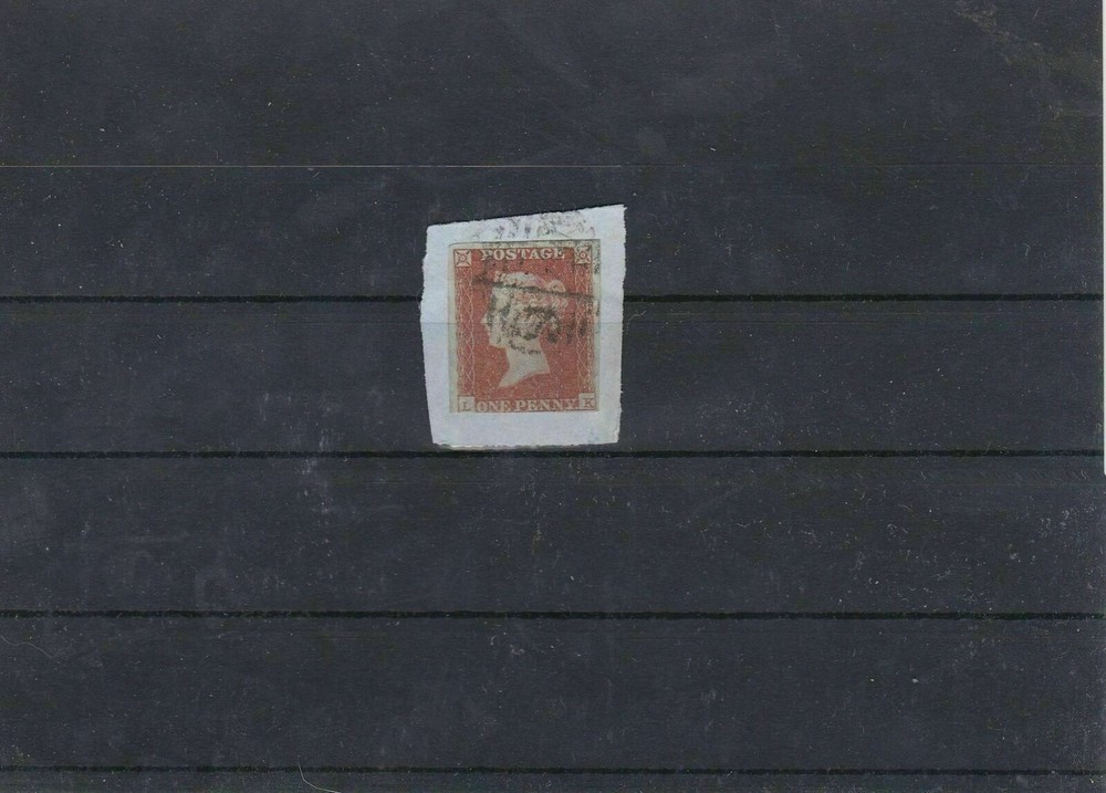 Imperf Penny Red Stamp Ref: R5625