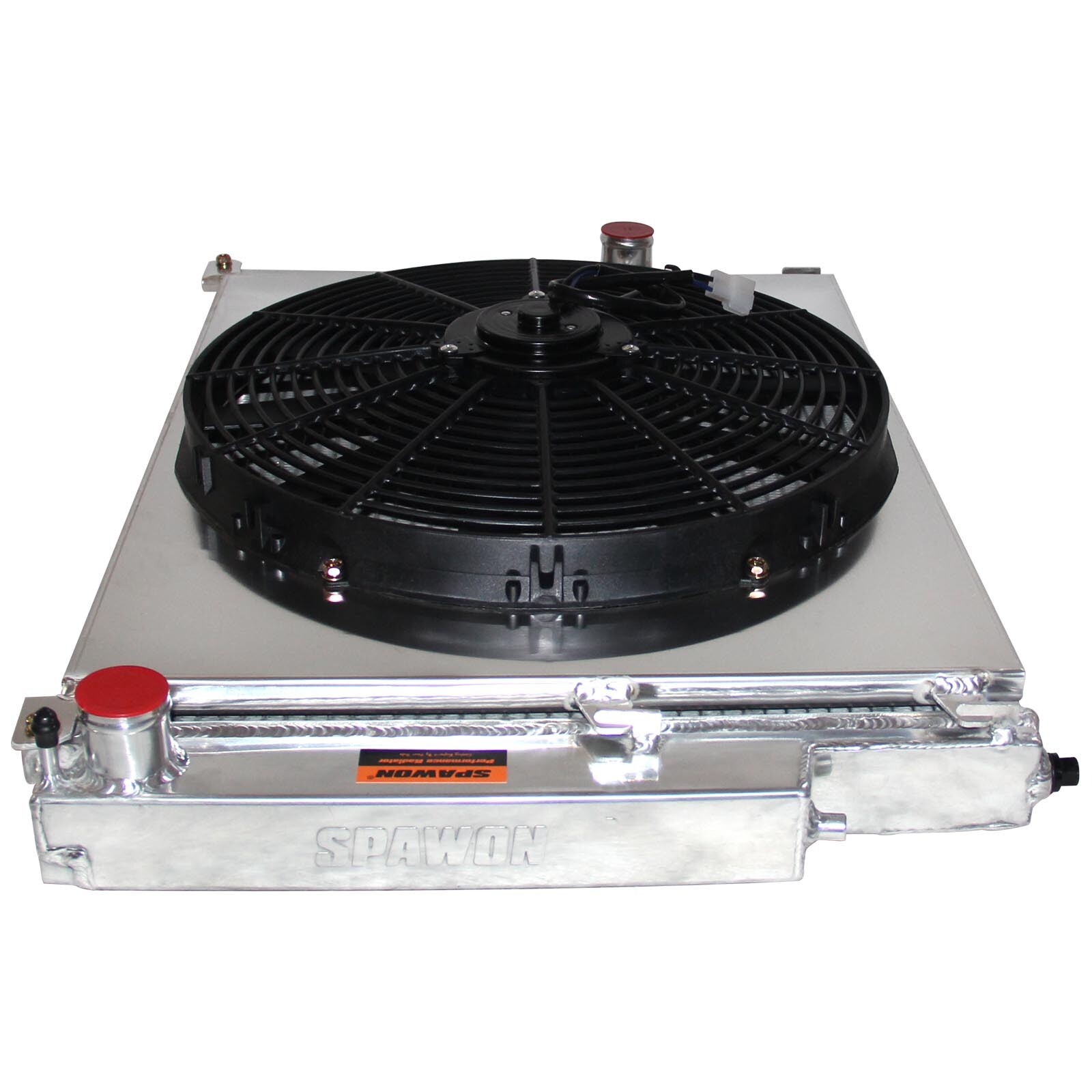 SPAWON Radiator For BMW 325i 328i 323i Z3 92-01 +Fan shroud Aluminum 2Row MT