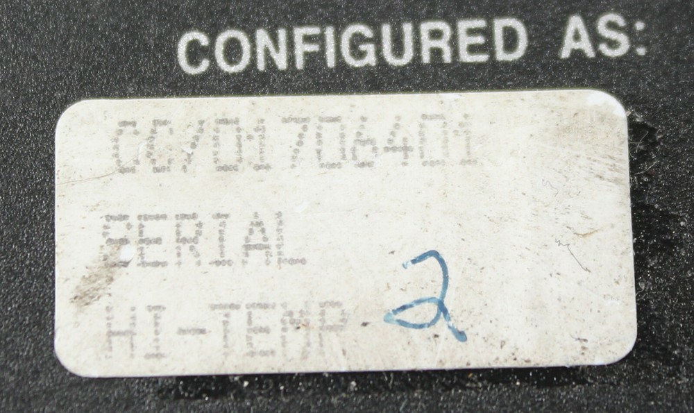 DANFOSS/EIL VLT SERIAL MODULE CC/01706401 0-12V OUT, 12VA