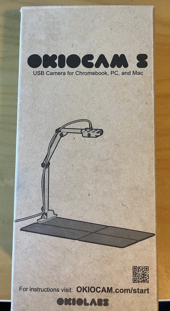 OKIOCAM S USB Camera Compatible with Chromebook, PC, and Mac