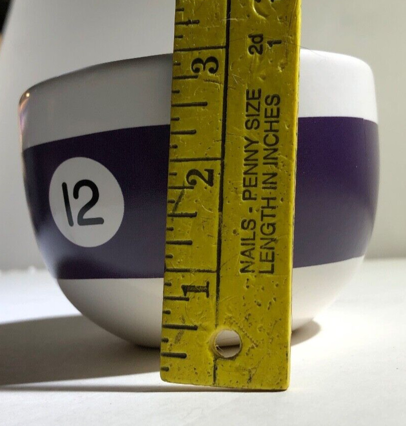 Luminarc Pool Billiards Rack Chip & Dip Serving Bowl Set