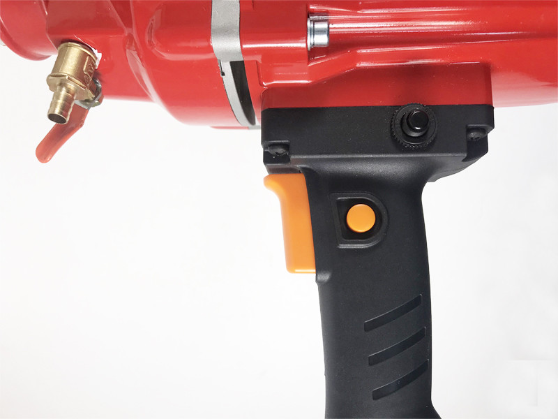 220V Diamond Core Drill Concrete Machine, five drill bits included.