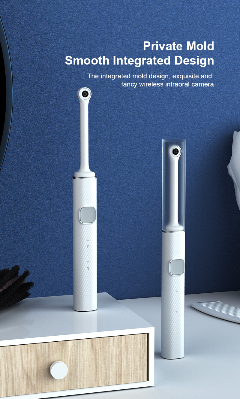 8pcs Led Light 3MP Dental Oral Camera Wireless Dental Intraoral Camera