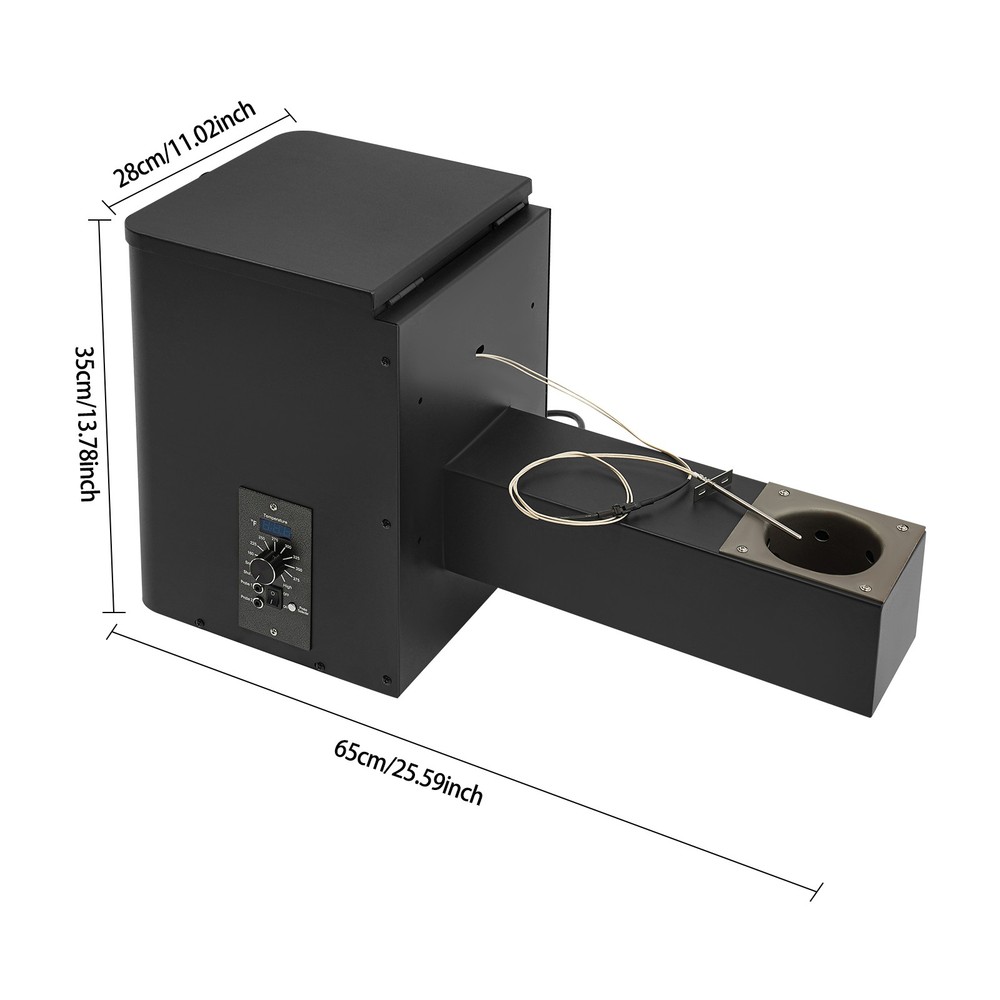 vertical TR039 automatic ignition computer temperature control with sensor