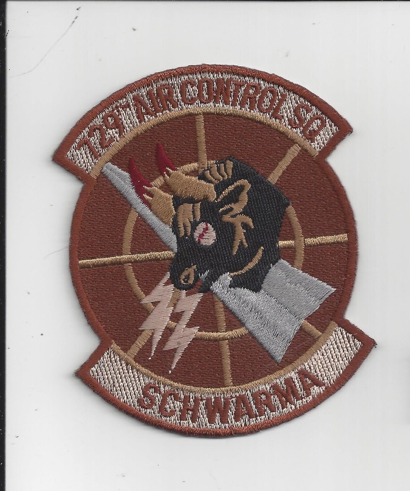 PATCH USAF 729TH AIR CONTROL SQ ACS SCHWARMA HILL AFB