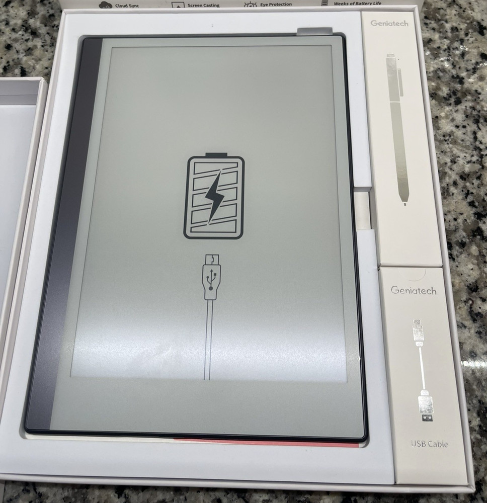 Geniatech Kloudnote Mini Notepad 9.7" Digital Android E-Ink ePaper Tablet NEW