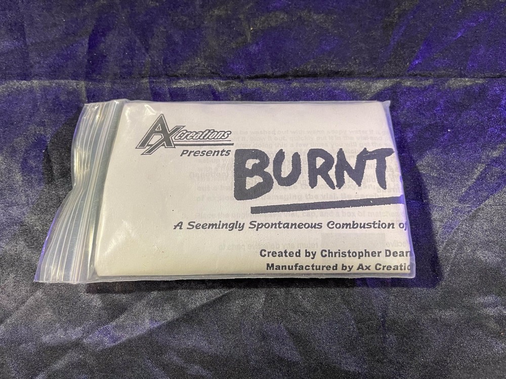 BURNT! by Christopher Dearman Magic Mentalism Tricks