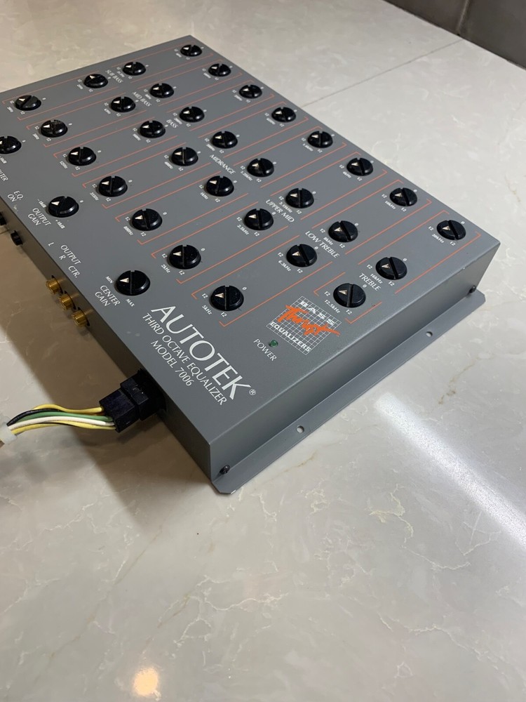 Zed Audio old school third octave equalizer model 7006