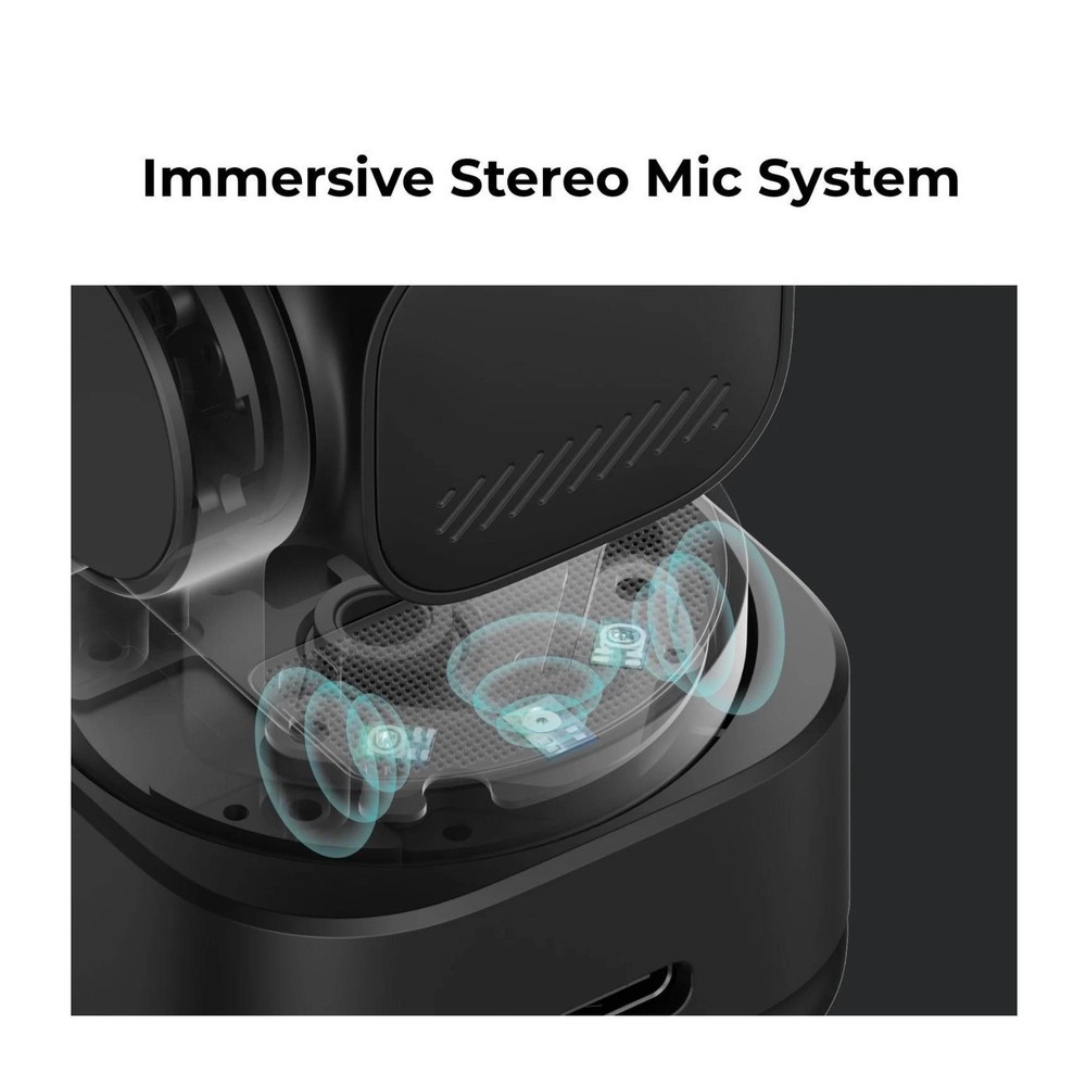 OBSBOT Tiny 3 Lite AI-Powered Spatial Audio 4K PTZ Lite Webcam