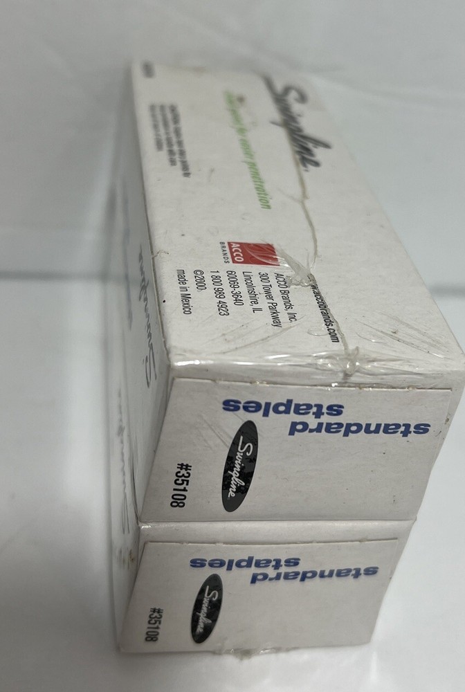 Swingline Standard Staples 2 Pack 10000 Total