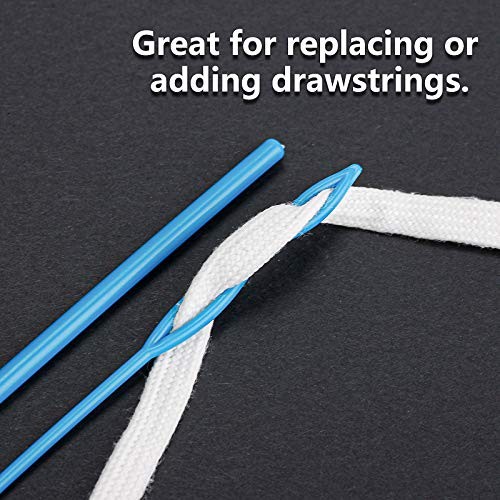 10 Pieces Bodkin Threader Drawstring Threader Set, Including 2 Flexible
