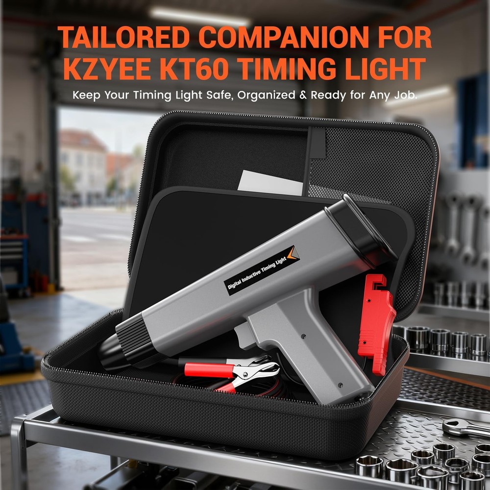 Protective EVA Case for Automotive Timing Lights Hard Storage Solution