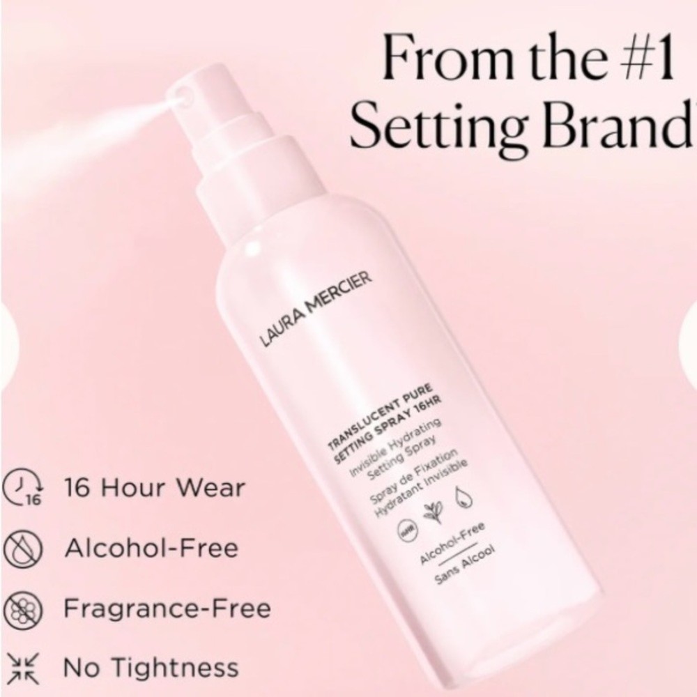 Laura Mercier Translucent Pure Setting Spray 1 oz mini