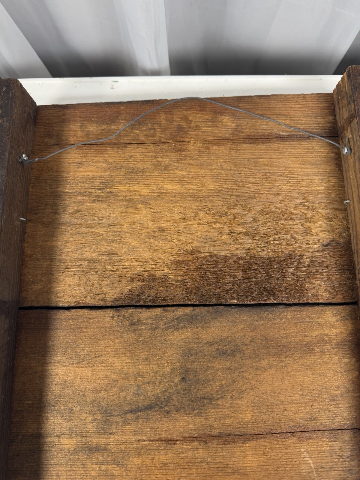 J&P Coats Vintage Print Ad Wood Slat Sign 13.5" x 12"