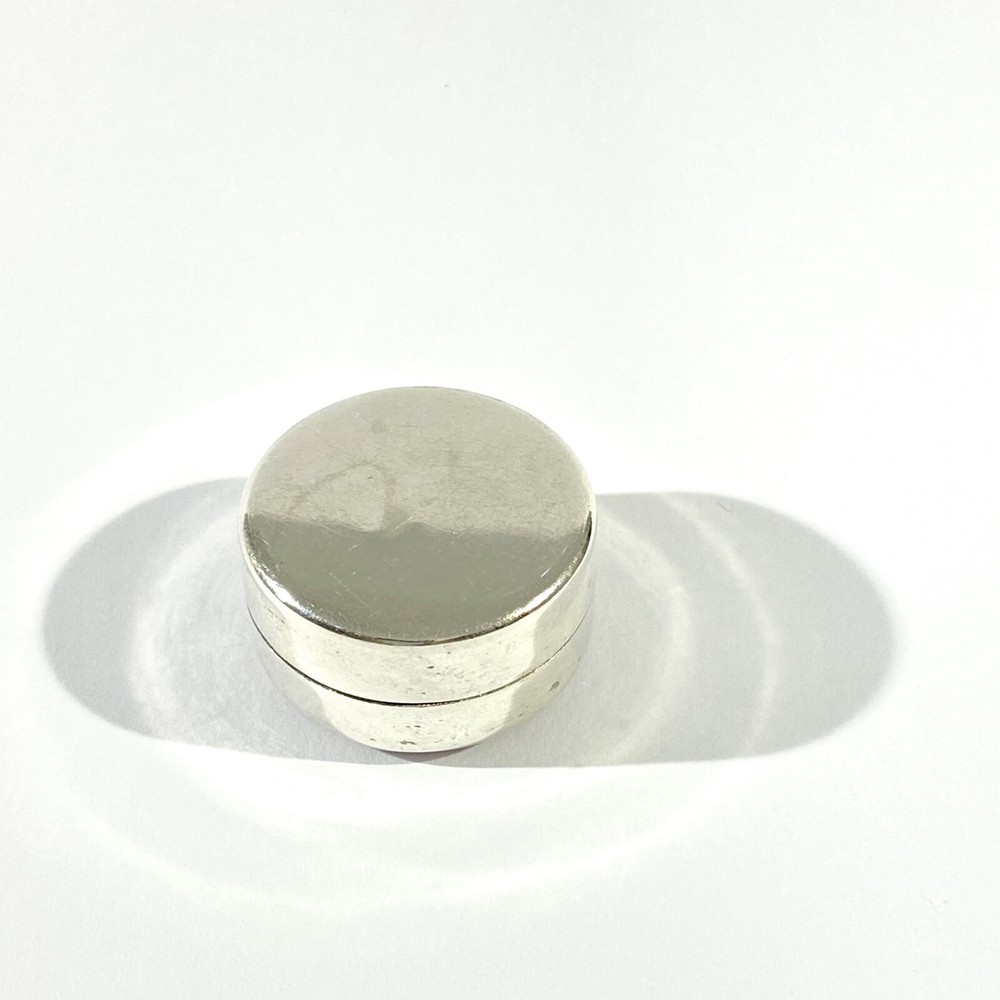 Vintage Solid Silver Egyptian Pill Box , Hallmarked