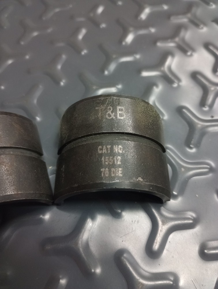 Thomas & Betts 15512 Hex Die with Die Code 76
