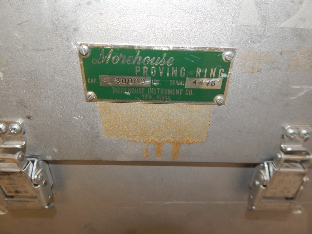 MOREHOUSE PROVING RING CAP 30,000LBS (WSG35)