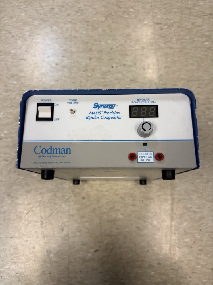 Codman Synergy Malis Precision Bipolar Coagulator 80-1187