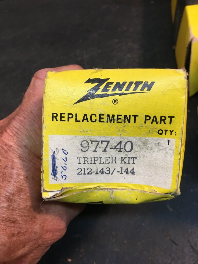 Zenith Replacement Part 977-40 Tripler Kit