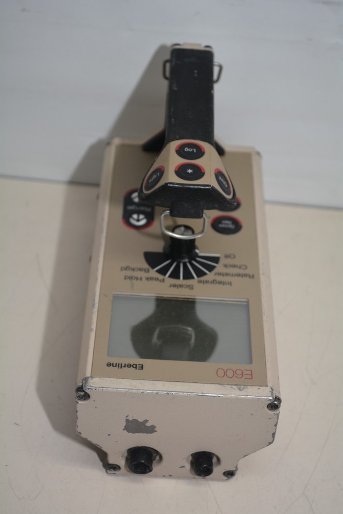 Thermo Eberline E600 Geiger Counter / Multipurpose Survey Meter #W3656