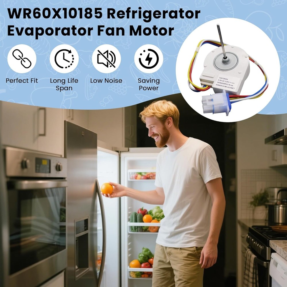 Refrigerator Evaporator Fan Motor