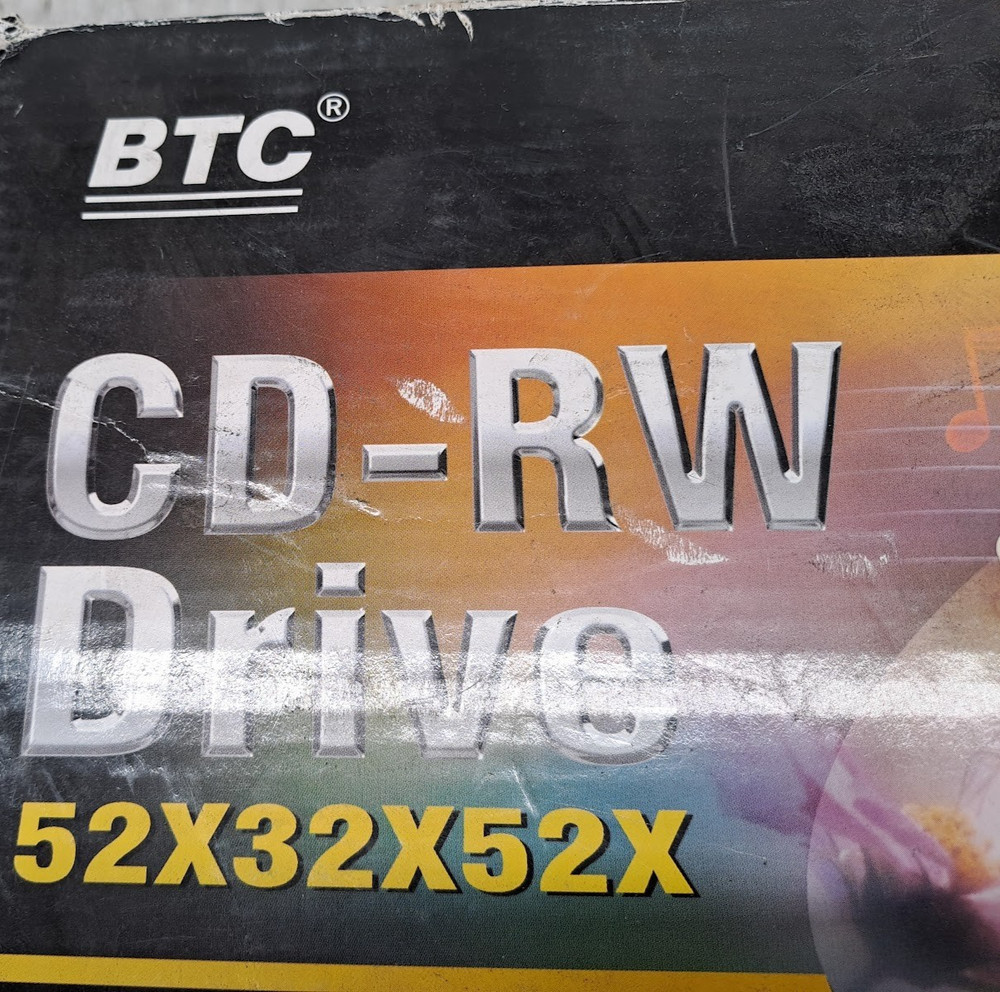 BTC CD-RW DRIVE BCE 5232IM INTERNAL DRIVE