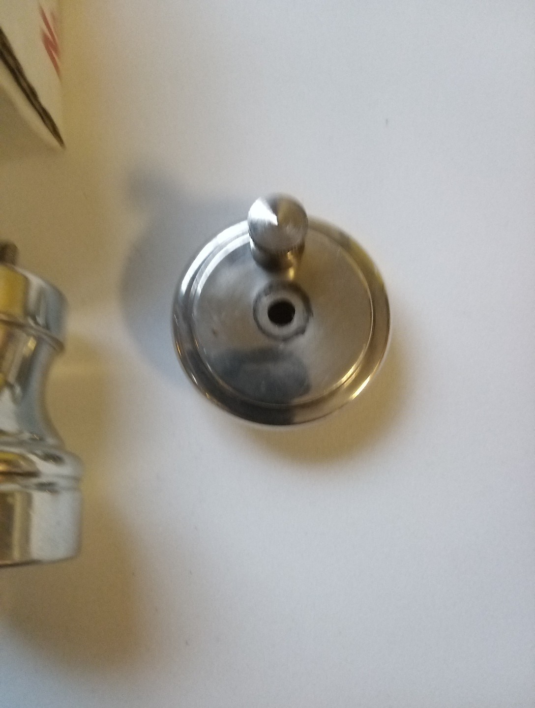 Leonard Pewter Salt And Pepper Shakers, Italy, No.831, About 2 In. Tall,NEW