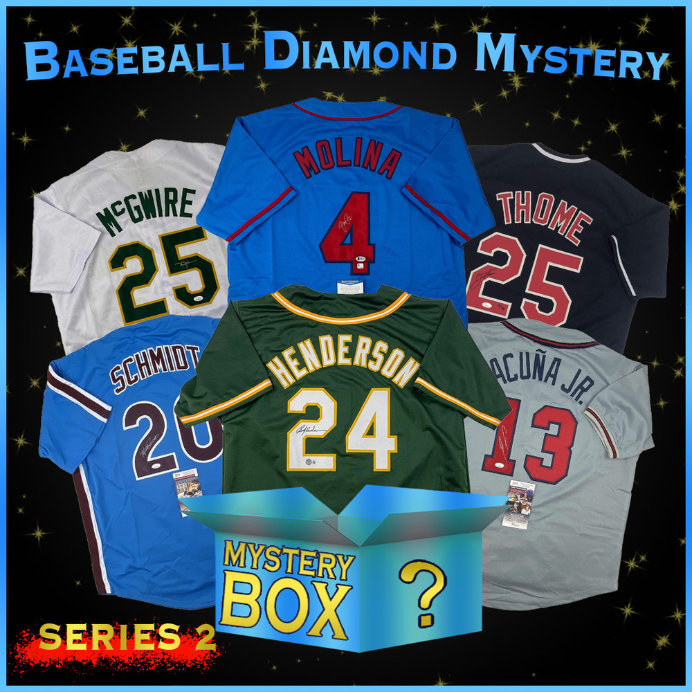Autographed/Signed Baseball Jersey Mystery Box DIAMOND Series 2